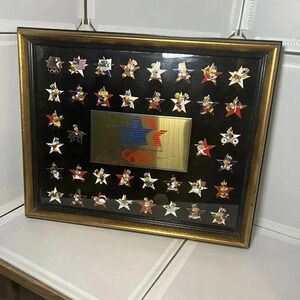 Vintage 1982/1983 Los Angeles Olympic Pin Back Collection Series 2 Set Ltd Ed